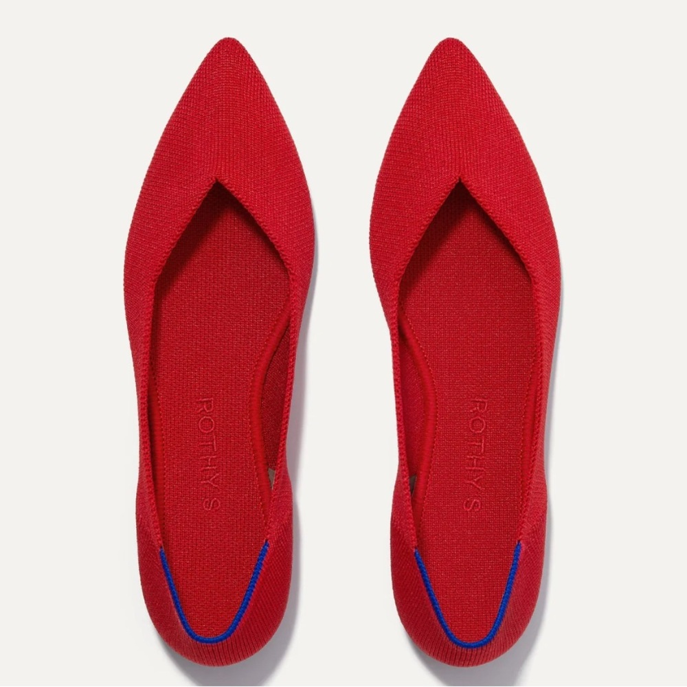Rothy's Women's Red Flats